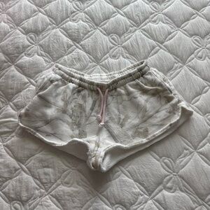 dairy boy camo woodland cotton sweatshorts